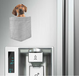 Rhodesian Ridgeback in pocket Fridge Car Magnet Bumper Sticker App size 4"x7"