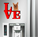 Silkey Terrier Cute Dog Fridge Refrigerator Car Magnet