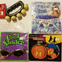 Halloween MIX Cool shades, Coasters, Lace Choker, Skull decor H-5 #7