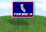CALIFORNIA FOR BIDEN Yard Sign with Stand LAWN SIGN