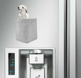 Bedlington Terrier Dog in pocket Fridge Car Magnet Bumper Sticker App size 4"x7"