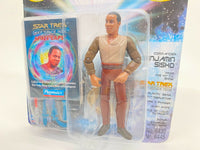 Lot of 2 1996 Star Trek Action Figures Benjamin Sisko, Captain Kirk NEW