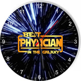 Best Physician in the Star Galaxy Wars Space Kitchen Living room Wall Clock