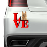 Australian Terrier Love Park Cute Dog Fridge Refrigerator Car Magnet