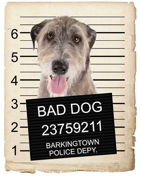 Great Pyrenees Mugshot Bad Dog Fridge refrigerator Car Magnet