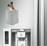 Fox Terrier Dog in pocket Fridge Car Magnet Bumper Sticker App size 4"x7"