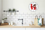 Pointers German Wirehaired Cute Puppy Dog kitchen living room Wall Clock