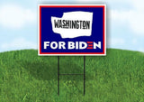 WASHINGTON FOR BIDEN Yard Sign with Stand LAWN SIGN