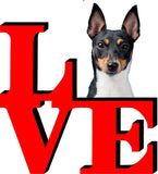 Toy Fox Terrier Cute Dog Fridge Refrigerator Car Magnet