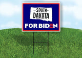 SOUTH DAKOTA FOR BIDEN Yard Sign with Stand LAWN SIGN