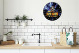 Best Scottish Deerhound Dog Galaxy Wars Space Star Kitchen Livingroom Wall Clock