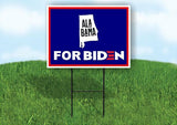 ALABAMA FOR BIDEN Yard Sign with Stand LAWN SIGN
