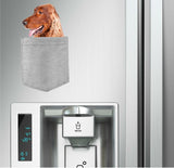Irish Setter Dog in pocket Fridge Car Magnet Bumper Sticker App size 4"x7"