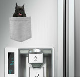 French Bulldog Dog in pocket Fridge Car Magnet Bumper Sticker App size 4"x7"