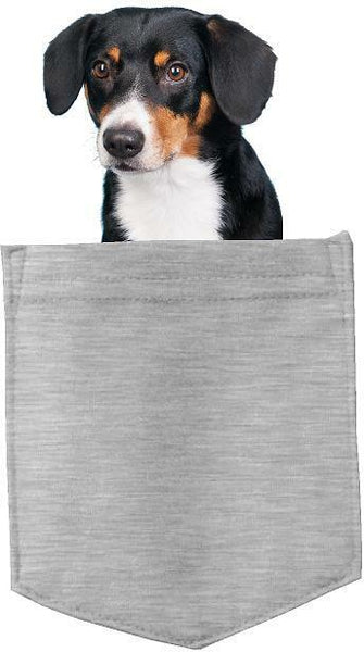 Entlebucher Sennenhund in pocket Fridge Car Magnet Bumper Sticker App size 4"x7"