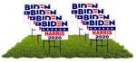 8 Pack BIDEN HARRIS 2020 JOE KAMALA BIDEN POLITICAL Yard Sign ROAD SIGN w stands