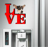 Rat Terrier Park Cute Dog Fridge Refrigerator Car Magnet