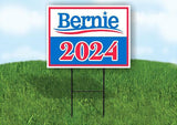 Bernie 2024 Red Yard Sign with Stand LAWN SIGN