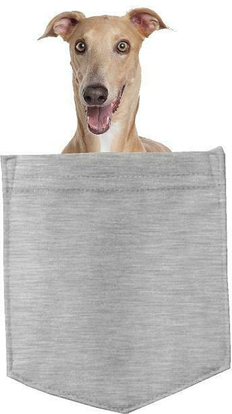 Greyhound pocket Fridge Car Magnet Bumper Sticker App size 4"x7"