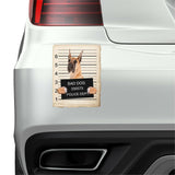 Great Dane Mugshot Bad Dog Fridge refrigerator Car Magnet