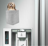 Havanese Dog in pocket Fridge Car Magnet Bumper Sticker App size 4"x7"