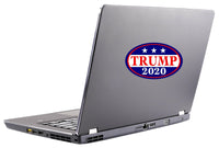 4 Pack Donald Trump for President 2020 Bumper Sticker Decal oval 5.5"x3.5" car