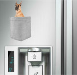 Great Dane Dog in pocket Fridge Car Magnet Bumper Sticker App size 4"x7"