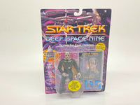Lot of 2 1993 StarTrek Deep Space Nine Action Figures Gul Dukat Benjamin Sisko