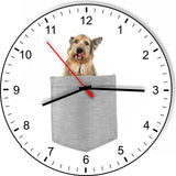 Berger Picard In Your Pocket Puppy Dog kitchen living room Wall Clock