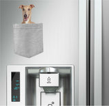 Greyhound pocket Fridge Car Magnet Bumper Sticker App size 4"x7"
