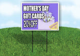 Mothers day Gift Cards 20% off Yard Sign Road with Stand LAWN SIGN