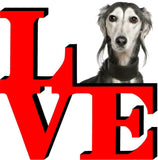 Saluki Cute Dog Fridge Refrigerator Car Magnet