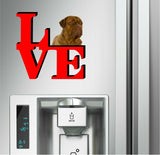 Dogues De Bordeaux Dog Love Park Dog Fridge Refrigerator Car Magnet