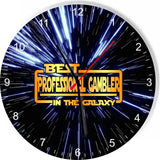 Best Professional Gambler Star Galaxy Wars Space Kitchen Living room Wall Clock