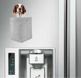 Red and White Irish Sette pocket Fridge Car Magnet Bumper Sticker App size 4"x7"