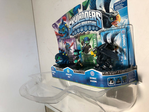 Skylanders Spyro's Adventure Character 3-Pack - Wrecking Ball/Stealth  Elf/Sonic Boom