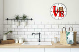 Collie Cute Puppy Dog kitchen living room Wall Clock