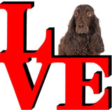 Field Spaniel Dog Love Park Dog Fridge Refrigerator Car Magnet
