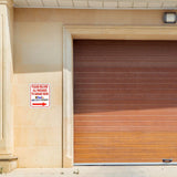 Please Deliver All Packages To Garage Door RIGHT arrow No USPS LOGO Metal sign