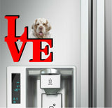 Clumber Spaniel Dog Love Park Dog Fridge Refrigerator Car Magnet