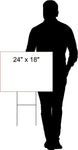 4TH GRADE Yard Sign Road with Stand LAWN SIGN
