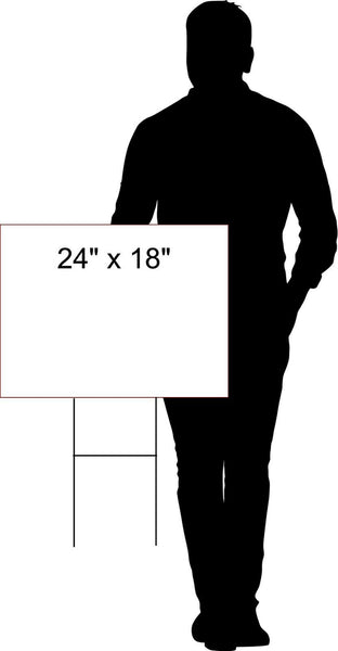 4TH GRADE Yard Sign Road with Stand LAWN SIGN
