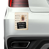 Lakeland Terrier Mugshot Bad Dog Fridge refrigerator Car Magnet