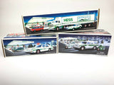 Lot Of 3 HESS Trucks  toy COLLECTION 1992, 1993, 2004