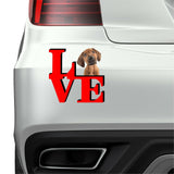 Rhodesian Ridgeback Cute Dog Fridge Refrigerator Car Magnet