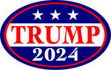 TRUMP car magnet Donald Trump President 2024 Magnetic Bumper Sticker 5.5"x3.5"