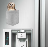 Havanese Dog in pocket Fridge Car Magnet Bumper Sticker App size 4"x7"