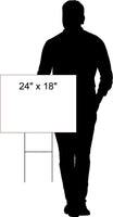CATS BECAUSE PEOPLE SUCK 2020 POLITICAL Yard Sign ROAD SIGN with stands 18X24