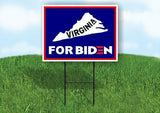VIRGINIA FOR BIDEN Yard Sign with Stand LAWN SIGN