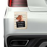 Irish Setter Mugshot Bad Dog Fridge refrigerator Car Magnet